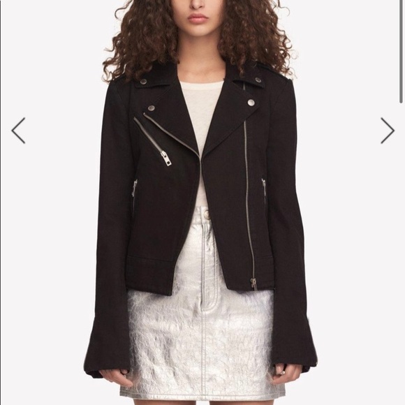 Rag & Bone Bowery Jacket - Black (Size M) - Picture 7 of 10